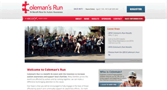 Desktop Screenshot of colemansrun.com